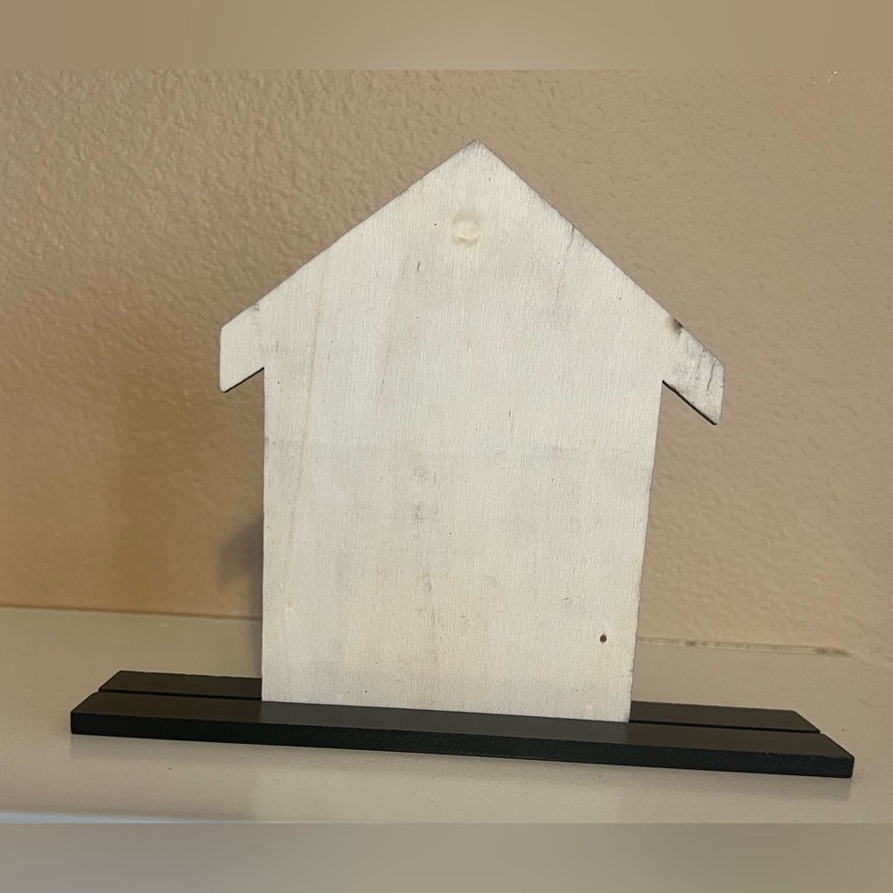Wood Hello Spring Tabletop Decor - Picture 7 of 11